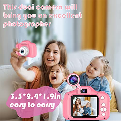 Cámara Digital para Niños, 1080P 2.0" HD Selfie Video Cámara Infantil, Juguete Regalos Ideales para Niños Niñas de 3 4 5 6 7 8 9 10 Años, Cámara Fotos Niños Regalos para Niños y niñas