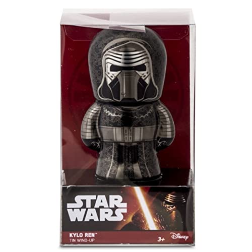 CAPRILO. Juguete Decorativo de Hojalata Kylo REN BEBOT Personajes de Cuerda de Star Wars. Juguetes y Juegos de Colección. Regalos Originales. Decoración Clásica. Navidad y Reyes.