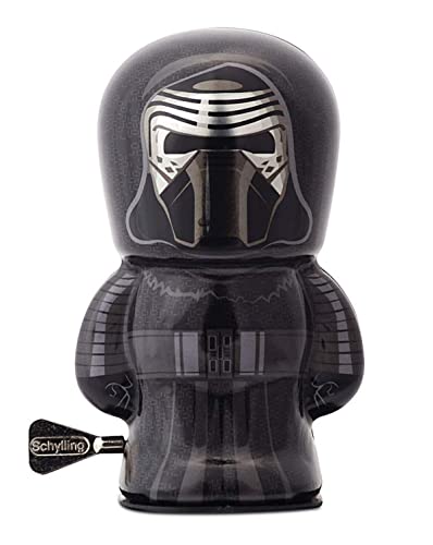 CAPRILO. Juguete Decorativo de Hojalata Kylo REN BEBOT Personajes de Cuerda de Star Wars. Juguetes y Juegos de Colección. Regalos Originales. Decoración Clásica. Navidad y Reyes.