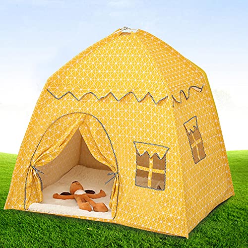 Carpa de Princesa Casa de Juegos para niñas Carpa de Juegos para niños Espacio Grande Castillo de Princesa Plegable Casa de Juegos de Tela Oxford Cabina Regalos para niñas Juegos de Interior al Libre