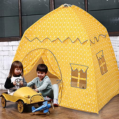 Carpa de Princesa Casa de Juegos para niñas Carpa de Juegos para niños Espacio Grande Castillo de Princesa Plegable Casa de Juegos de Tela Oxford Cabina Regalos para niñas Juegos de Interior al Libre