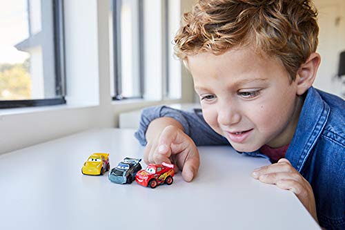 Cars - Pack de 3 Vehículos Mini Racers, Coches de Juguete (Mattel FPT71)