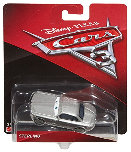 Cars Vehículo Sterling, coche de juguete (Mattel DXV63)