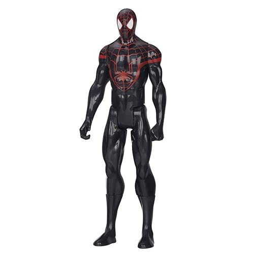 CBSTD Figuras de acción de los Vengadores, Titan Hero, Hulk Ultimate, Spider-Man, Pantera Negra, Juguetes niños, 30cm/12 Pulgadas (Spiderman E with Box)