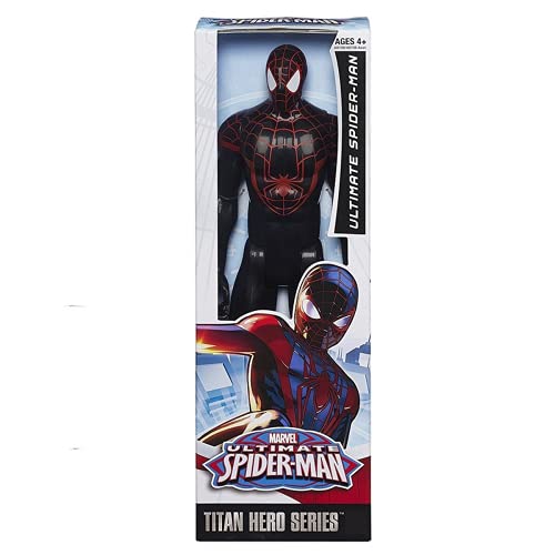 CBSTD Figuras de acción de los Vengadores, Titan Hero, Hulk Ultimate, Spider-Man, Pantera Negra, Juguetes niños, 30cm/12 Pulgadas (Spiderman E with Box)