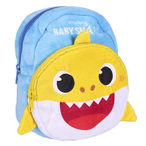 CERDÁ LIFE'S LITTLE MOMENTS Guarderia Baby Shark de Color Amarillo-Mochila de 28 cm | Licencia Oficial Nickelodeon, Niños, Multicolor, Infantil