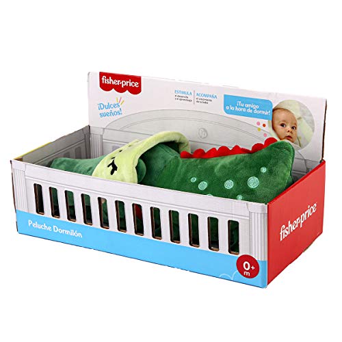 CLAUDIO REIG Fisher Price Peluche 30cm dormilón Cocodrilo (Arbrex 87014)