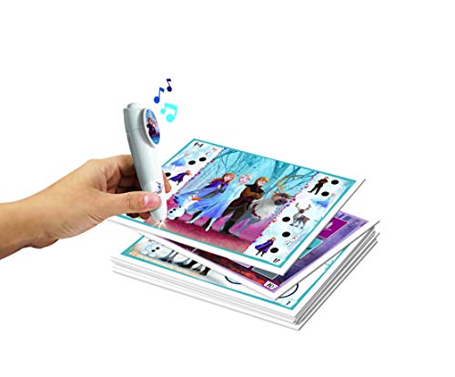 Clementoni-55327 - Boli Interactivo Frozen 2 - juego educativo con boli electrónico a partir de 3 años