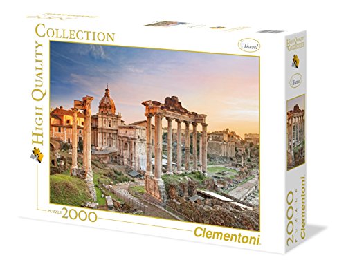 Clementoni- Collection: Foro Romano Los Pingüinos De Madagascar Puzzle, 2000 Piezas, Multicolor (32549)