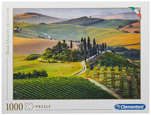 Clementoni Collection-Tuscany Puzzle, 1000 Piezas, Multicolor (39456.2)