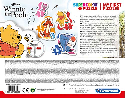 Clementoni Pooh & Friends My First Puzzle 3,6,9,12 Piezas Winnie The Pooh (20820.3)