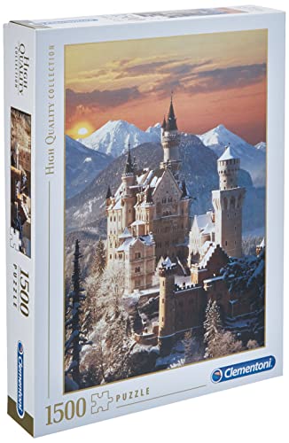 Clementoni - Puzzle 1500 Piezas Neuschwanstein (31925)