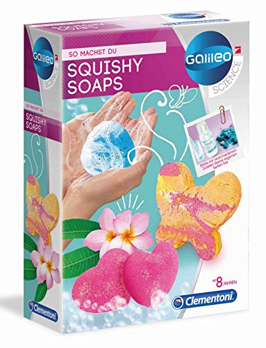 Clementoni Science Galileo Squishy Soaps-Juego de experimentos para niños a Partir de 8 años (59164)