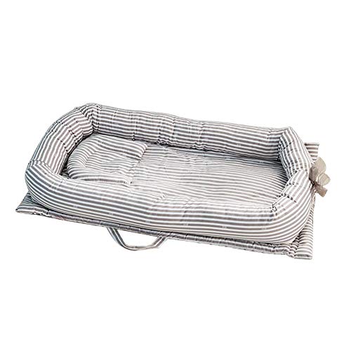 Cxssxling Camas para Bebés Niños Pequeños Cunas Camas Infantiles Nido Bebé Portátil Muebles para Bebé Cuna de Viaje 90*50cm