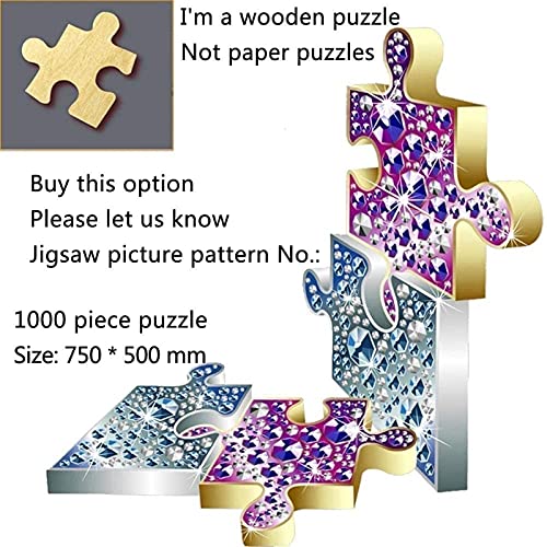 De Madera Rompecabezas for Adultos 3D -Jigsaw Puzzles for Adultos 1000-Christmas Puzzles -Halloween Puzzle -Wall Decor -Bird Rose Flower Belleza