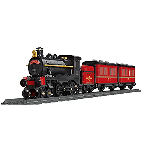 Dellia Juego de construcción de tren de 789 piezas TH10 de tecnología flotante de vapor para ciudad y tren con rieles, compatible con Lego