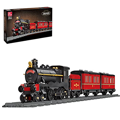 Dellia Juego de construcción de tren de 789 piezas TH10 de tecnología flotante de vapor para ciudad y tren con rieles, compatible con Lego