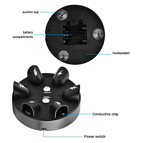 Detector De Mentiras De Descarga Eléctrica, Detector De Mentiras Para 6 Jugadores Con Batería, Divertido Portátil Para La Fiesta De La Verdad Para El Juego De Mesa