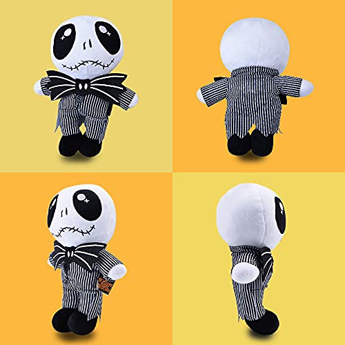 Dewanxin Nightmare Before Christmas - Peluche relleno de Jack Skellington de Pesadilla antes de Navidad de 20,32 cm