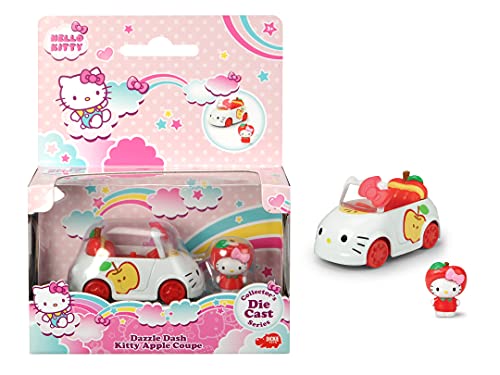 Dickie 253241000 Hello Kitty - Coche de Manzana con 1 Figura extraíble