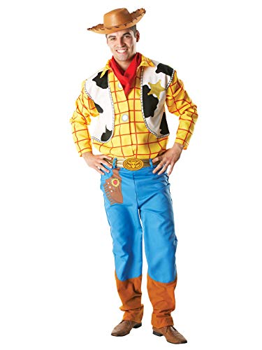 Disfraz Oficial de Woody de Toy Story, para Adulto, Talla XL, Marca Rubie'S