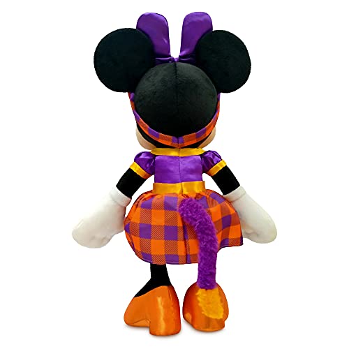 Disney Store Minnie Mouse - Peluche de peluche pequeño de Halloween (40 cm, 15 pulgadas), fabricado con tejido suave con características bordadas, apto para niños a partir de 0 años