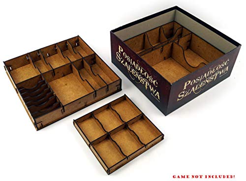 docsmagic.de Organizer Insert for Mansions of Madness: Second Edition Box - Encarte