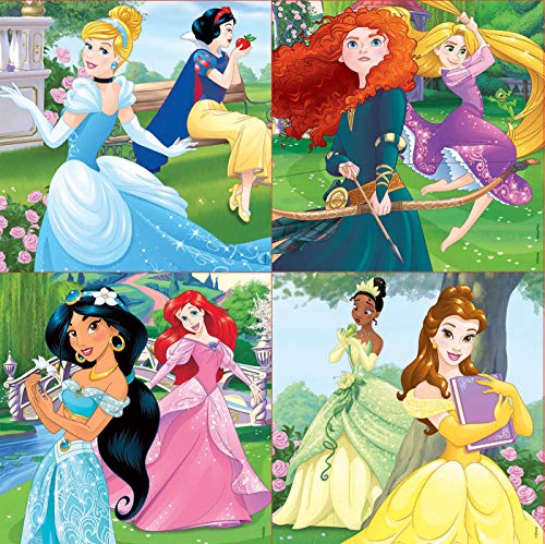 Educa - Princesas Disney Conjunto de Puzzles Progresivos, Multicolor (17166)