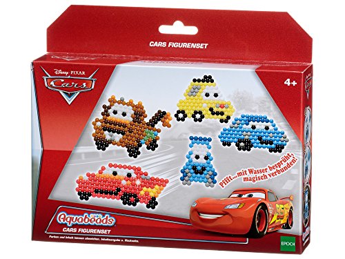 EPOCH Traumwiesen aquabeads 30129 – Cars Figuras, Manualidades con Perlas