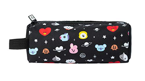 Estuche escolar - Estuche BT21 Cool Collection│Estuche rectangular perfecto para la vuelta al cole - Producto con licencia oficial - Estuche BTS