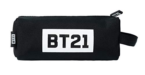 Estuche escolar - Estuche BT21 Cool Collection│Estuche rectangular perfecto para la vuelta al cole - Producto con licencia oficial - Estuche BTS