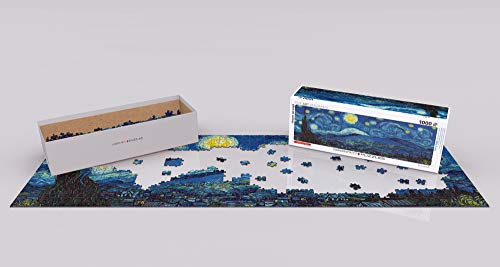 EuroGraphics 6010-5309 Panorama de la Noche Estrellada Van Gogh Puzzle (1000 Piezas)