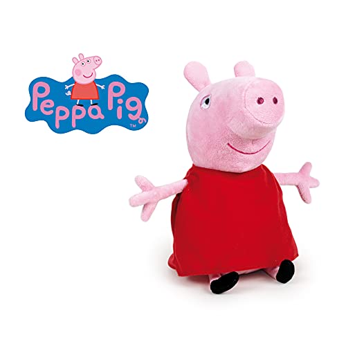 Famosa Softies Pig Peluche Peppa 45 cm, Multicolor, 45 centimetros (760011863)