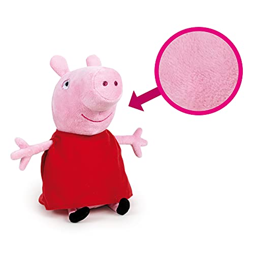 Famosa Softies Pig Peluche Peppa 45 cm, Multicolor, 45 centimetros (760011863)