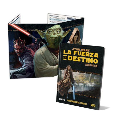 Fantasy Flight Games Star Wars: La Fuerza y el Destino Pantalla del DJ-Español, Color (FFSWF03)