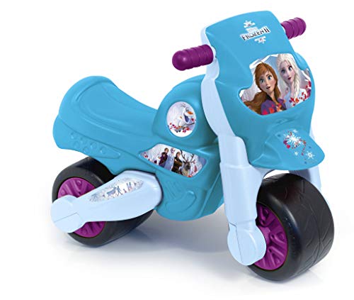 FEBER - Motofeber Frozen 2, Correpasillos moto con claxon, para niños de 18 meses a 3 años (Famosa 800012201)