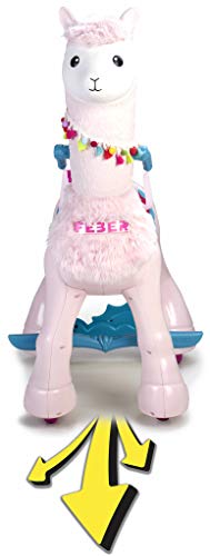 FEBER My Lovely Llama - Mascota eléctrónica de juguete, Para niños y niñas de 3 a 6 años (Famosa 800012442)