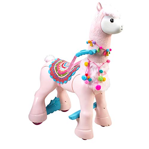 FEBER My Lovely Llama - Mascota eléctrónica de juguete, Para niños y niñas de 3 a 6 años (Famosa 800012442)