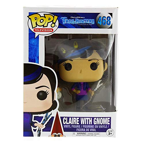 Figura Pop! Vinyl Trollhunters Claire with GNOME