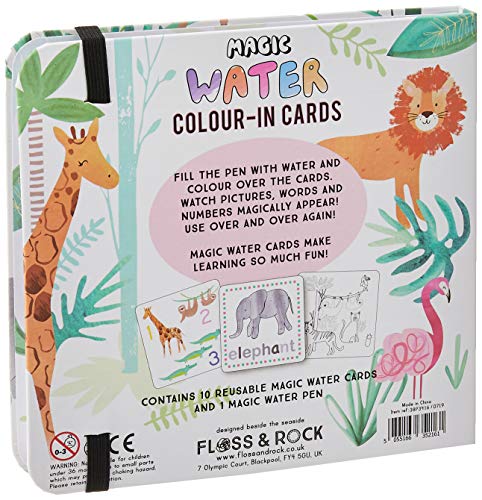 Floss & Rock, Magic Water Cards, Jungle (38P3416)