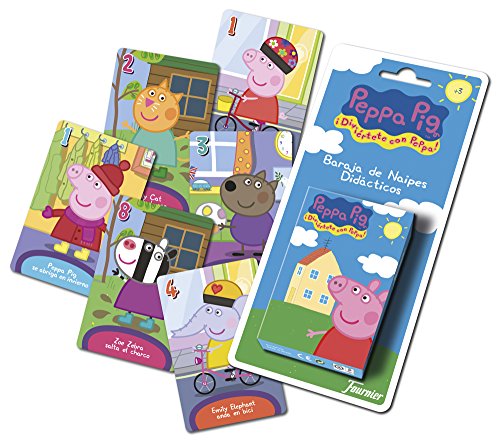 Fournier Peppa Pig Baraja de Cartas Infantil, Multicolor (175021)