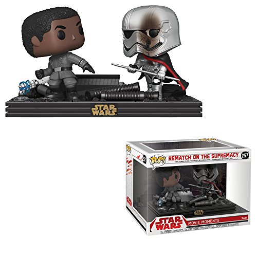 Funko 30384 POP Bobble 2-Pack: Star Wars: Movie Moments: The Last Jedi Duel