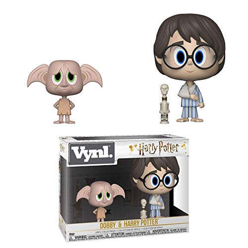 Funko 31001 VYNL 4 Inch 2-Pack: Harry Potter: Dobby and Harry