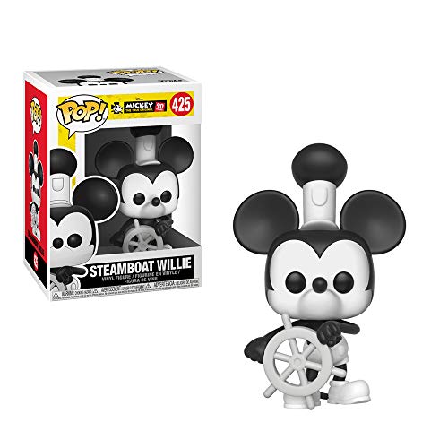 Funko 32182 POP Vinyl: Disney: Mickey's 90th Anniversary: Steamboat Willie