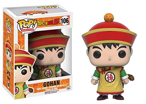 Funko- Dragon Ball Z Dragonball Z Gohan Figura de Vinilo, Multicolor, Estándar (7424)