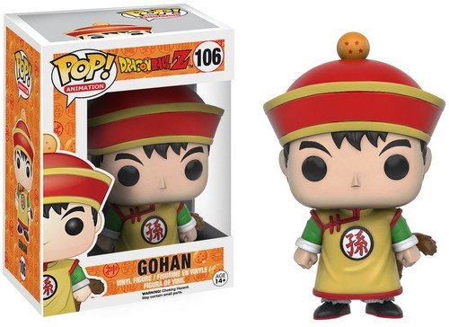 Funko- Dragon Ball Z Dragonball Z Gohan Figura de Vinilo, Multicolor, Estándar (7424)