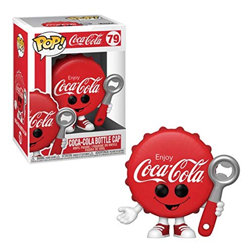 Funko- Pop Coke Coca-Cola Bottle Cap Juguete coleccionable, Multicolor (53060)