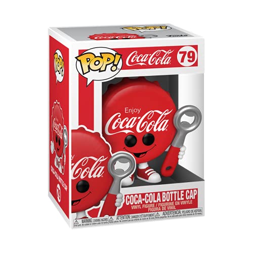 Funko- Pop Coke Coca-Cola Bottle Cap Juguete coleccionable, Multicolor (53060)