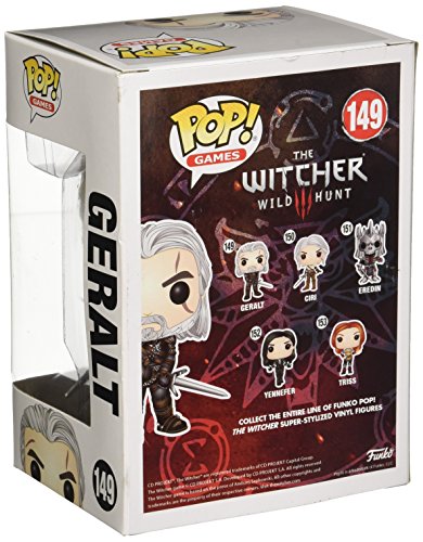 Funko Pop!- Geralt Figura de Vinilo, colección de Pop, seria The Witcher (6366)