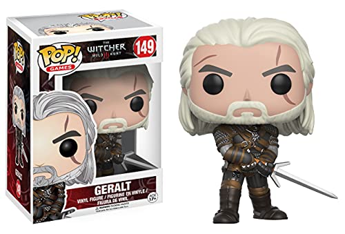 Funko Pop!- Geralt Figura de Vinilo, colección de Pop, seria The Witcher (6366)